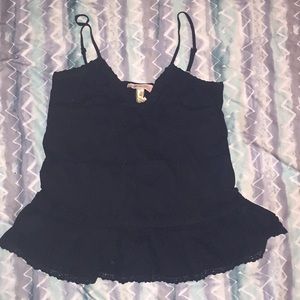Andnew & Co. medium black camisole with lace